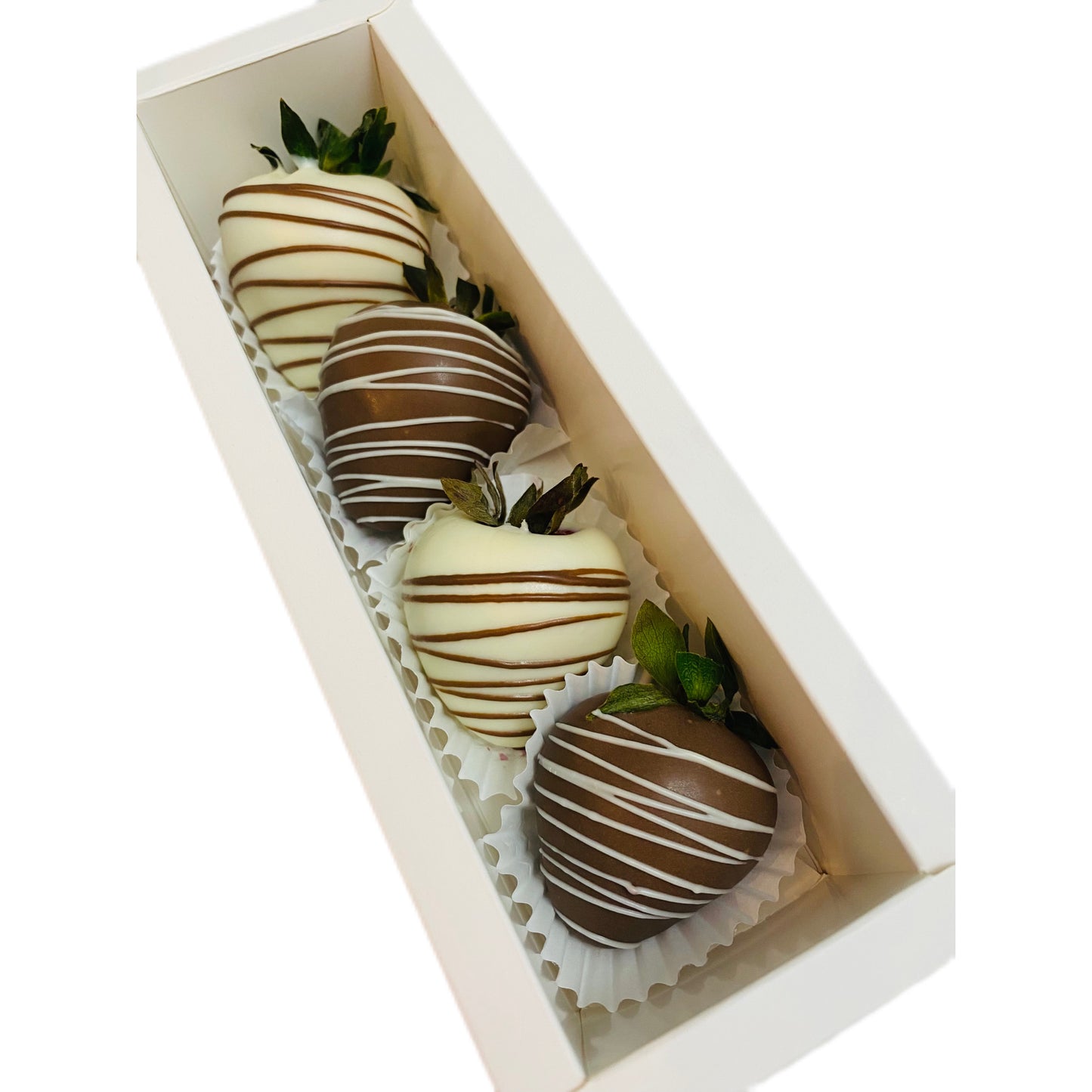 (F-042) Chocolate Covered Strawberries "Small"