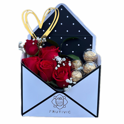 🌹 Special Letter Roses — F‑058