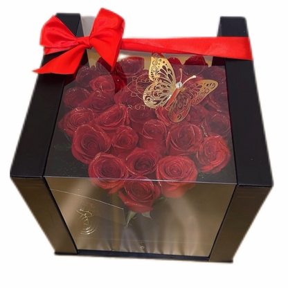 🌹 Roses & Ferrero Deluxe Set — F‑036