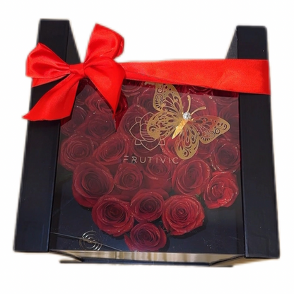 🌹 Roses & Ferrero Deluxe Set — F‑036
