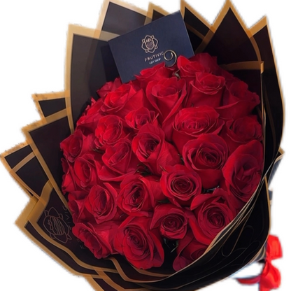 🌹 Red Rose Bouquet — F‑010