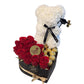 (F-022) Red Rose & Chocolate