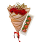 (F-011) Red Rose Bouquet / Chocolate Covered Strawberries