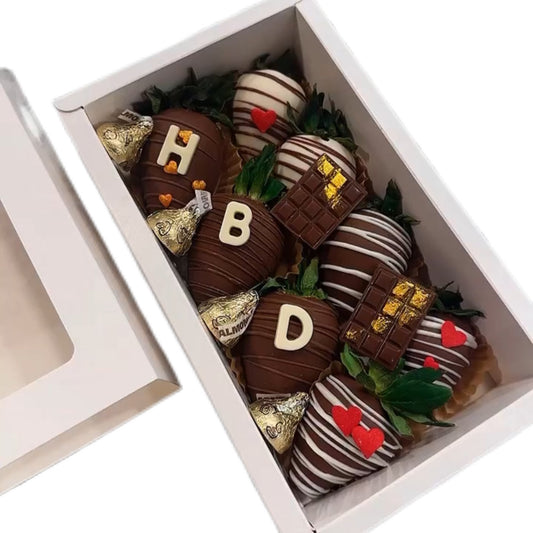 (F-065) Chocolate Covered Strawberries "Medium"