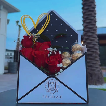 🌹 Special Letter Roses — F‑058