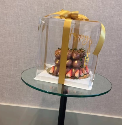 🍓 Strawberry & Premium Chocolate Cake — F‑050